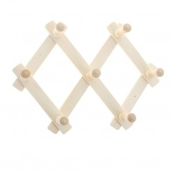 Вешалка раздвижная (7 креплений)  (ОЛЬХА)