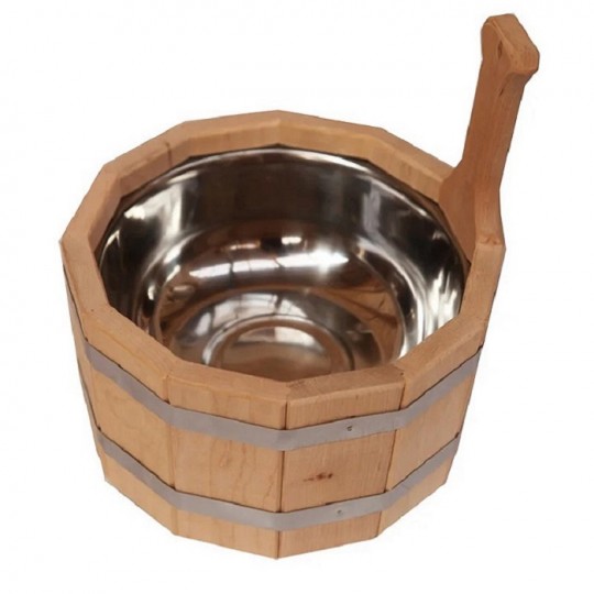 Ушат 3 л с нержавеющей вкладкой (ОЛЬХА)