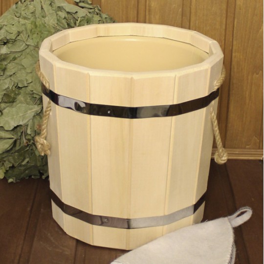 Запарник 20 л. с пластиковой вставкой (ЗП-20)