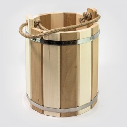 Ведро Емеля 10 л (ручка канат) ТЕРМО