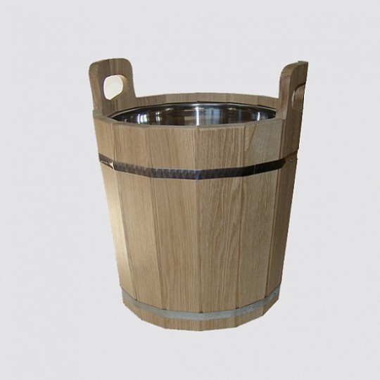 Запарник 15 л дуб с нержавеющей вставкой (ДЛТ-16)