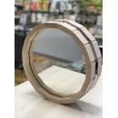 Зеркало "Бочонок" малое для бани