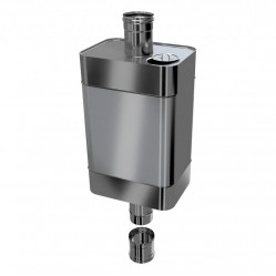 Бак "Эльтон" 56л прямоугольный на трубе Ф115 (AISI 201/1.0)