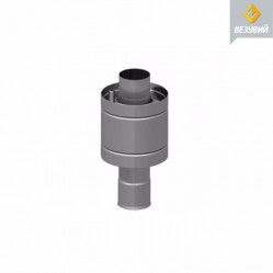 Теплообменник  6л на трубе Ø115 (AISI 304) МП