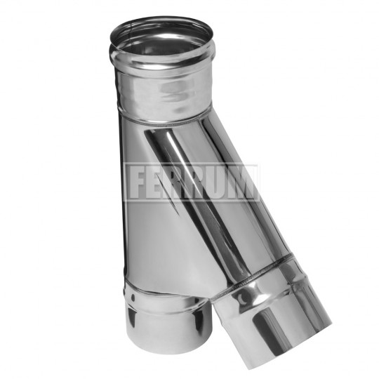 Тройник 135° ф. 130-0,8 мм, Ferrum