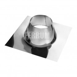 Крышная разделка прямая ф. 200 (430/0,5 мм) Ferrum