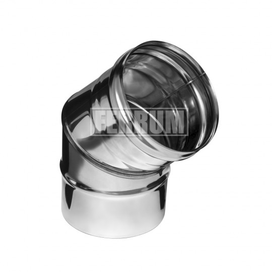 Колено угол 135° (304/0,8 мм) Ф150 Ferrum