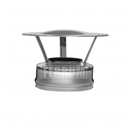 Оголовок (304/0,8мм + нерж.) Ф150х210