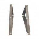 Консоль опорная нерж. К2 (AISI 430/1,5мм) L-400