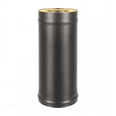 Сэндвич-труба BLACK (AISI 430/0,8мм) д.120х200, L-1м