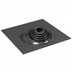 Мастер-флеш "ВЕЗУВИЙ" №17 (д.75-200мм, 455х455мм) угл, силикон, Чёрный