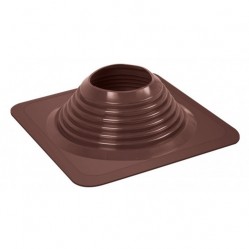 Мастер-флеш "ВЕЗУВИЙ" № 8 (д.180-330мм, 425х425мм) прямой, силикон, Коричневый