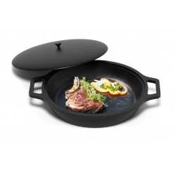 Сковорода чугунная Везувий 9л ф 455 мм