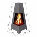 Садовый камин "Везувий"