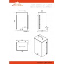 Печь для бани ASTON 12 INOX стекло "АКВА" Печь для бани ASTON 12 INOX стекло "АКВА"