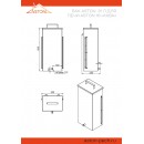 Печь для бани ASTON 16 INOX "АКВА" Печь для бани ASTON 16 INOX "АКВА"