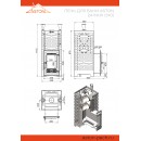 Печь для бани ASTON 24 INOX (310) Печь для бани ASTON 24 INOX (310)