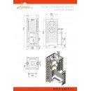 Печь для бани ASTON 24 INOX (310М)