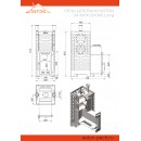 Печь для бани ASTON 24 INOX (310М) Long