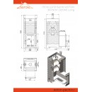 Печь для бани ASTON 38 INOX (320М) Long