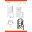 Печь для бани ASTON 38 INOX (320М)