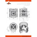 Печь для бани ЭТНА 18 (ДТ-4С) Стандарт б/в Печь для бани ЭТНА 18 (ДТ-4С) Стандарт б/в