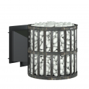 Печь для бани ЭТНА 24 (Панорама) "М" Ковка