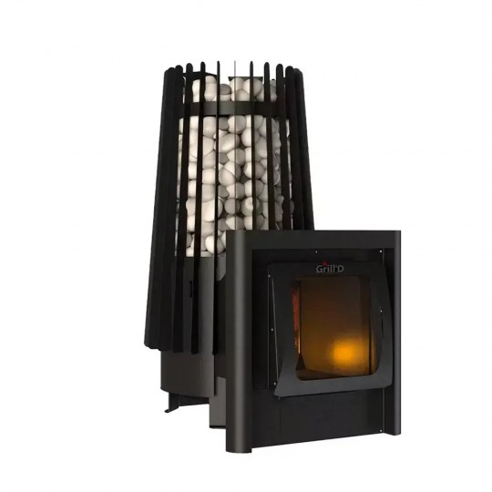Печь банная Cometa 180 Vega Long Window Max Grill`D Pro