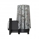 Печь банная Cometa 180 Vega Long Window Max Stone (Серпентинит) Grill`D Pro