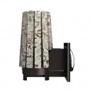 Печь банная Cometa 180 Vega Long Window Max Stone (Серпентинит) Grill`D Pro