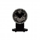 Печь банная Cometa 180 Vega Long Window Max Stone (Серпентинит) Grill`D Pro