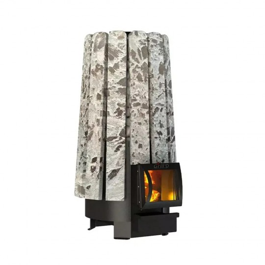 Печь банная Cometa 180 Vega Short Stone (Серпентинит) Grill`D