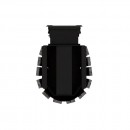 Печь банная Cometa 350 Vega Short Window Max, Stone (Серпентинит) Grill`D