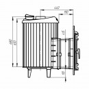 ProMetall Атмосфера L в ламелях из натурального камня «Окаменевшее дерево» перенесенный рисунок