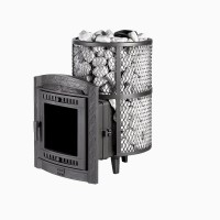 Печь банная "Атмосфера L" сетка нержавейка Печь банная "Атмосфера L" сетка нержавейка