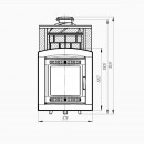 Печь банная "Атмосфера XL" сетка нержавейка