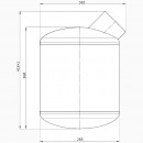 Каменка к печи банной "Атмосфера L" 2020 (Aisi 439/3.0)