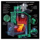 Банная печь Гроза 18 (М) в сетке