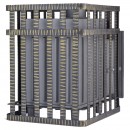 Банная печь Гроза 18 (М) в сетке