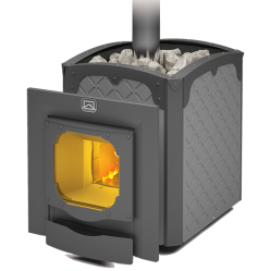 Печь БЫЛИНА-24Ч Панорама (1.2) (без двери БЫЛИНА 16")