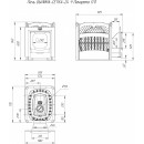Печь БЫЛИНА-СЕТКА-24 Ч (1.2)