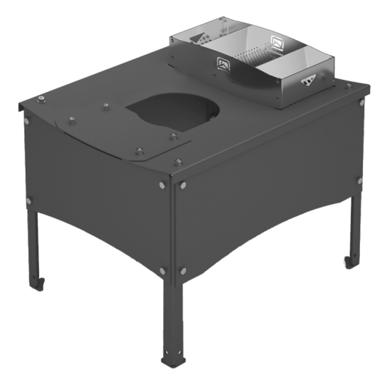 Закрытая каменка Теплодар Былина 24