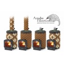 Печь для бани TMF Альфа Панголина Лайт Inox ЧДБСЭ ЗК шамот- терракота