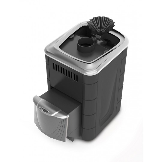 Банная печь Гейзер Мини 2016 Carbon ДН ЗК антрацит