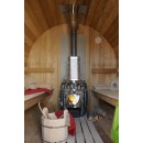 Печь банная Саяны Мини Carbon Люмина КТК