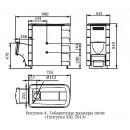 Банная печь Термофор Тунгуска XXL 2013 Inox ДА ТО терракота
