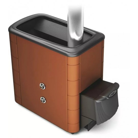 Банная печь Термофор Тунгуска XXL 2013 Inox ДА ТО терракота