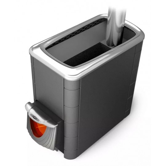 Банная печь Термофор Тунгуска XXL 2013 Inox ДНС КТК антрацит