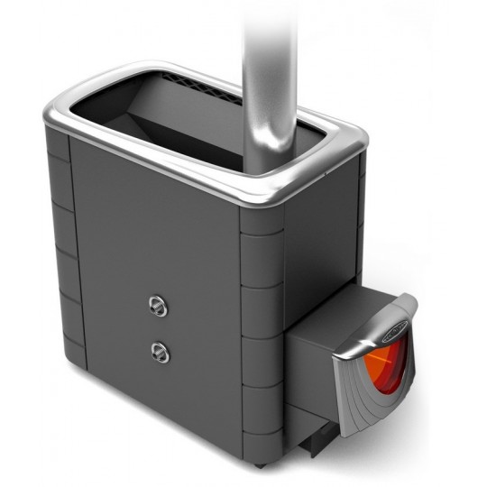 Банная печь Термофор Тунгуска XXL 2013 Inox ДНС ТО антрацит