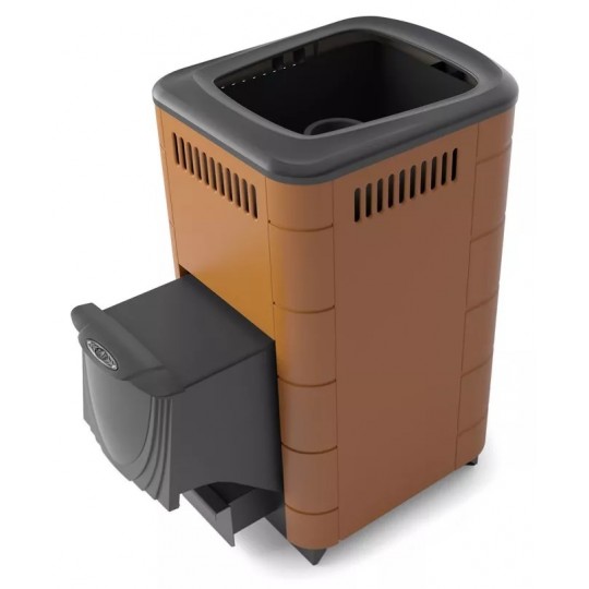 Чугунная печь для бани Термофор Тунгуска Cast ДА терракота